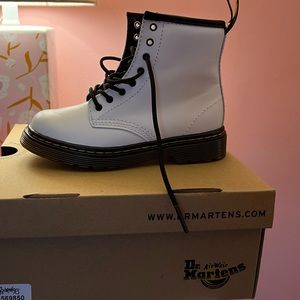 Dr.Martens White boots